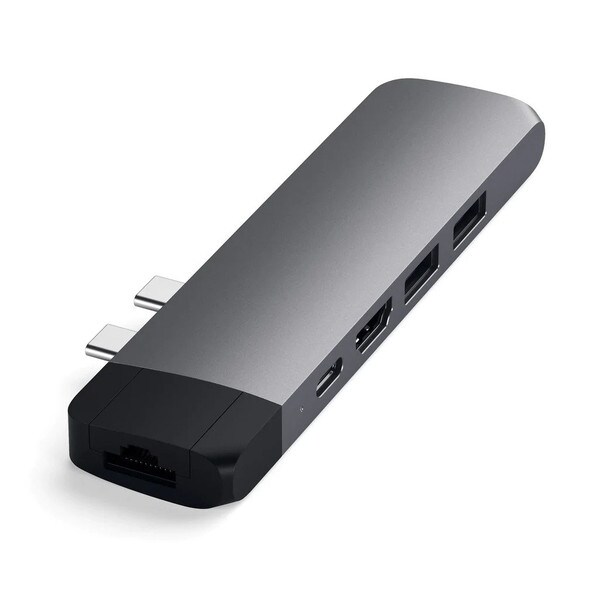 Type-C, Pro Hub, Ethernet, Black